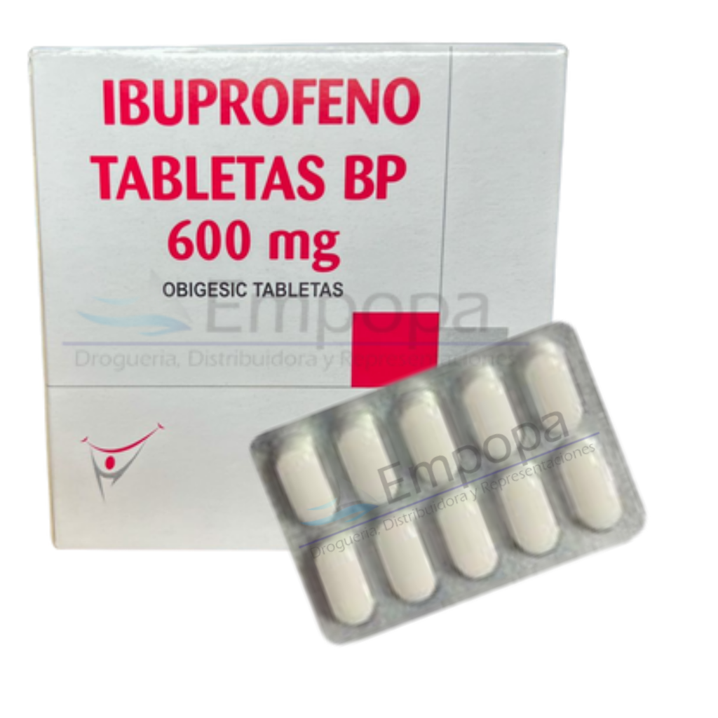 [MED-IBUPROFENO-600] IBUPROFENO 600 mg - Caja x 100 tabletas