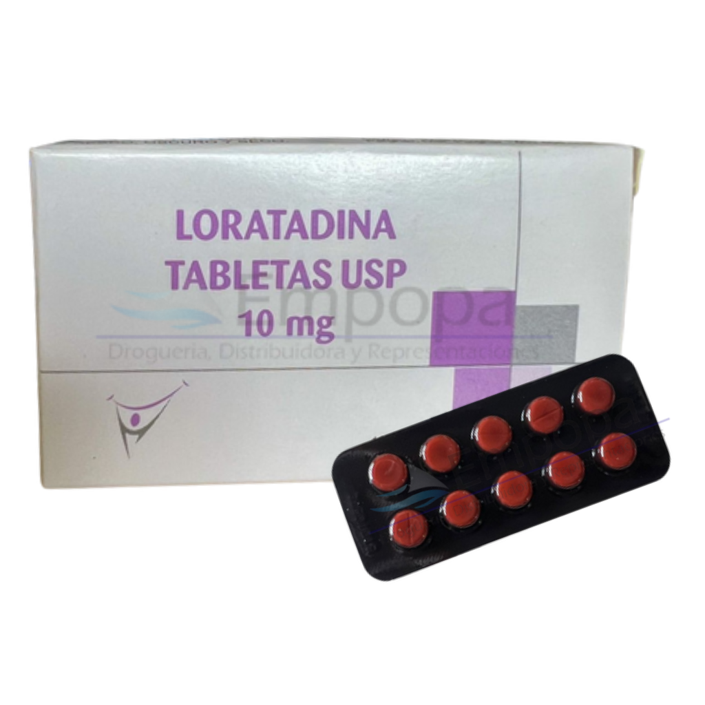 [MED-LORATADINA-10] LORATADINA 10 mg - Caja x 100 tabletas