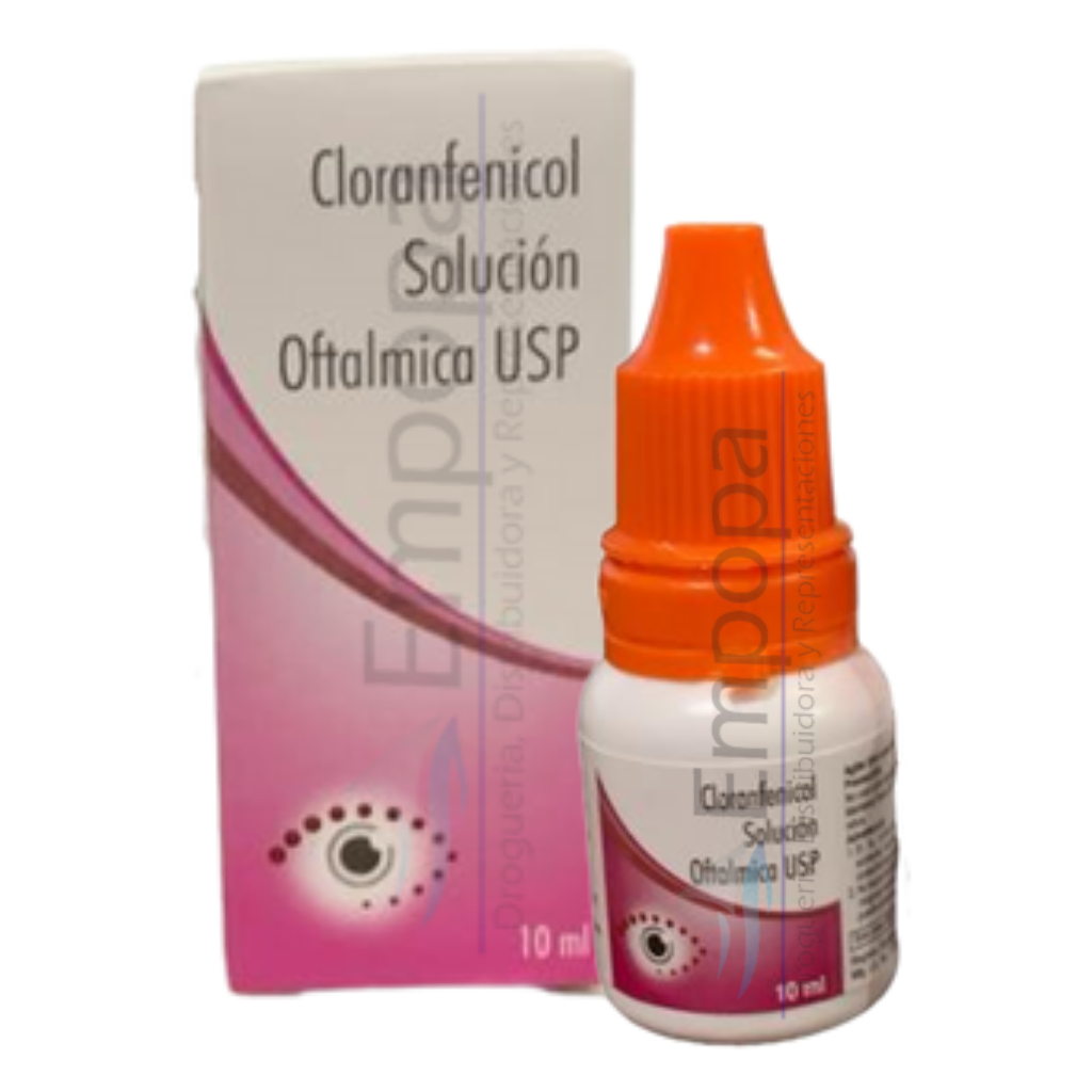 [MED-CLORANFENICOL-10ML] CLORANFENICOL 0.5% - Solución oftálmica gotero 10 mL
