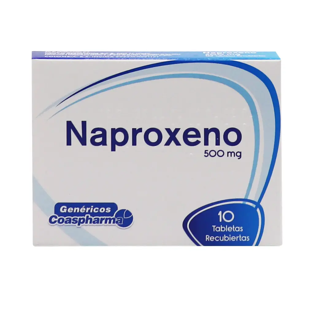 Naproxeno Coaspharma 500 mg Taletas Recubiertas