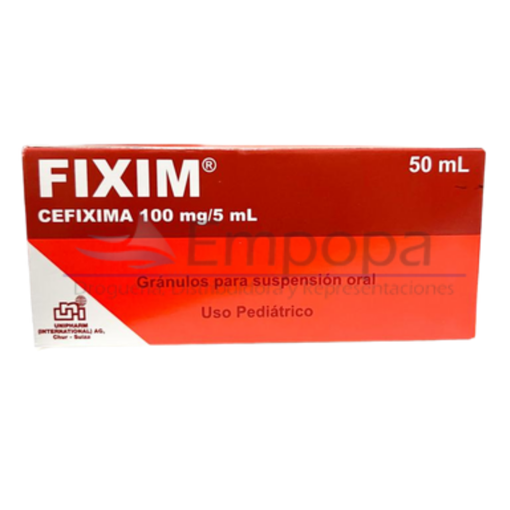 [UNI-023] FIXIM 100 mg/5 mL (Cefixima) - Suspensión oral 50 mL