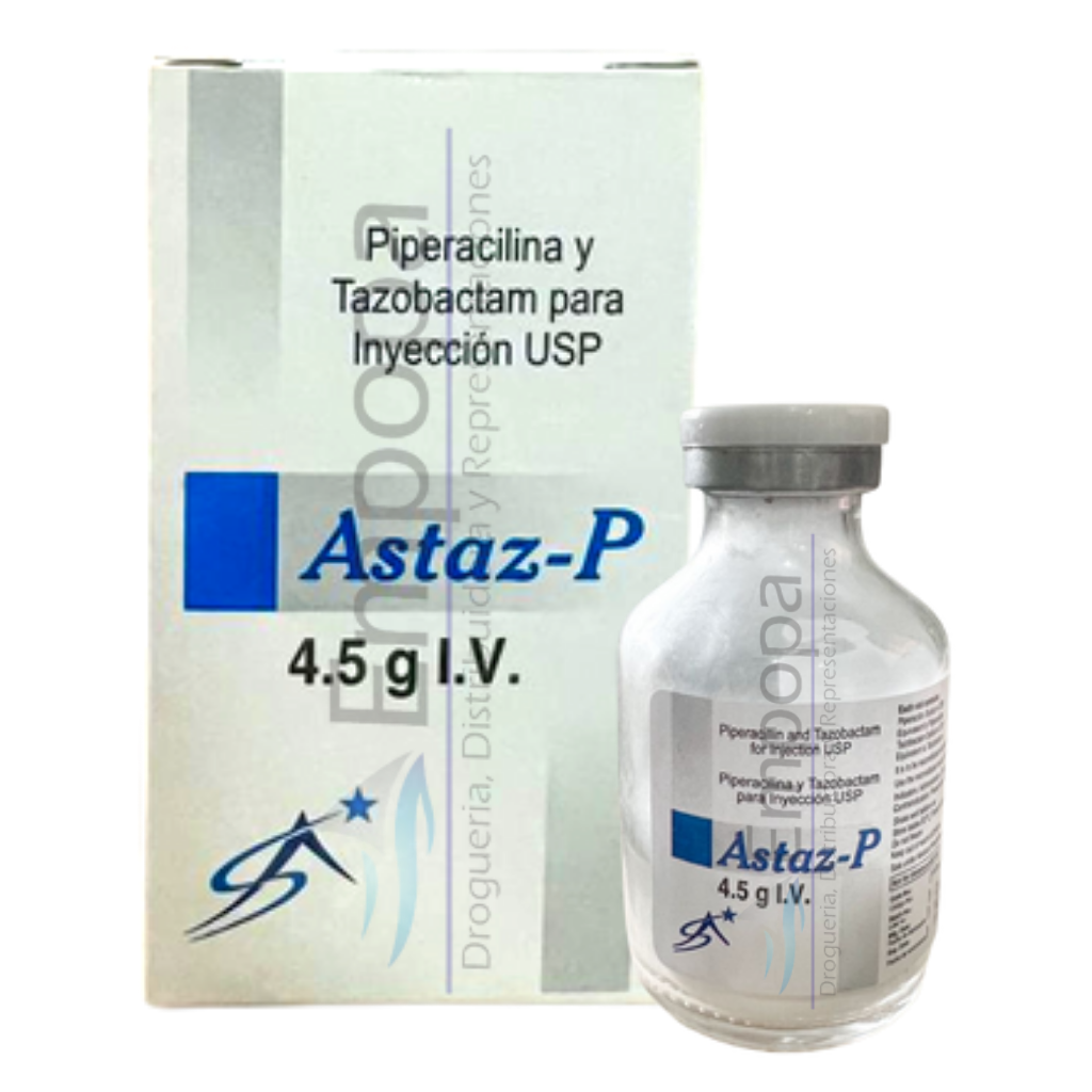 [MED-ASTAZP-4.5G] ASTAZ-P 4.5 g (Piperacilina/Tazobactam) - Vial IV